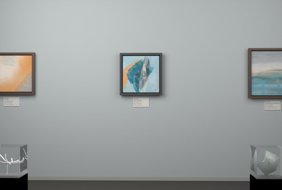 Broad Turn · gallery context room view