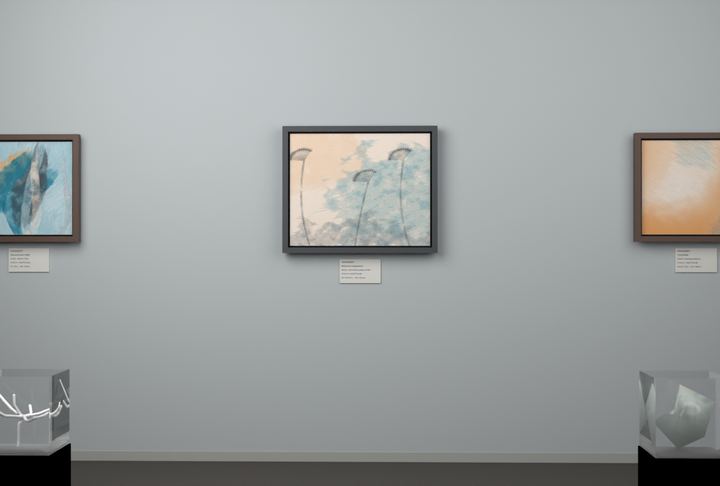 Botanical Umbel In Mist — Botanical composition, palette 140