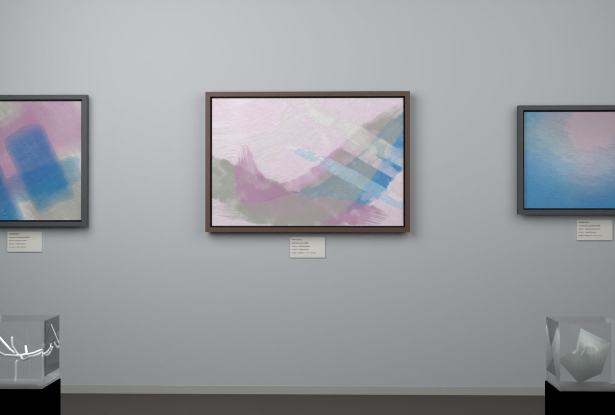 Opposed Sweeps · gallery context room view