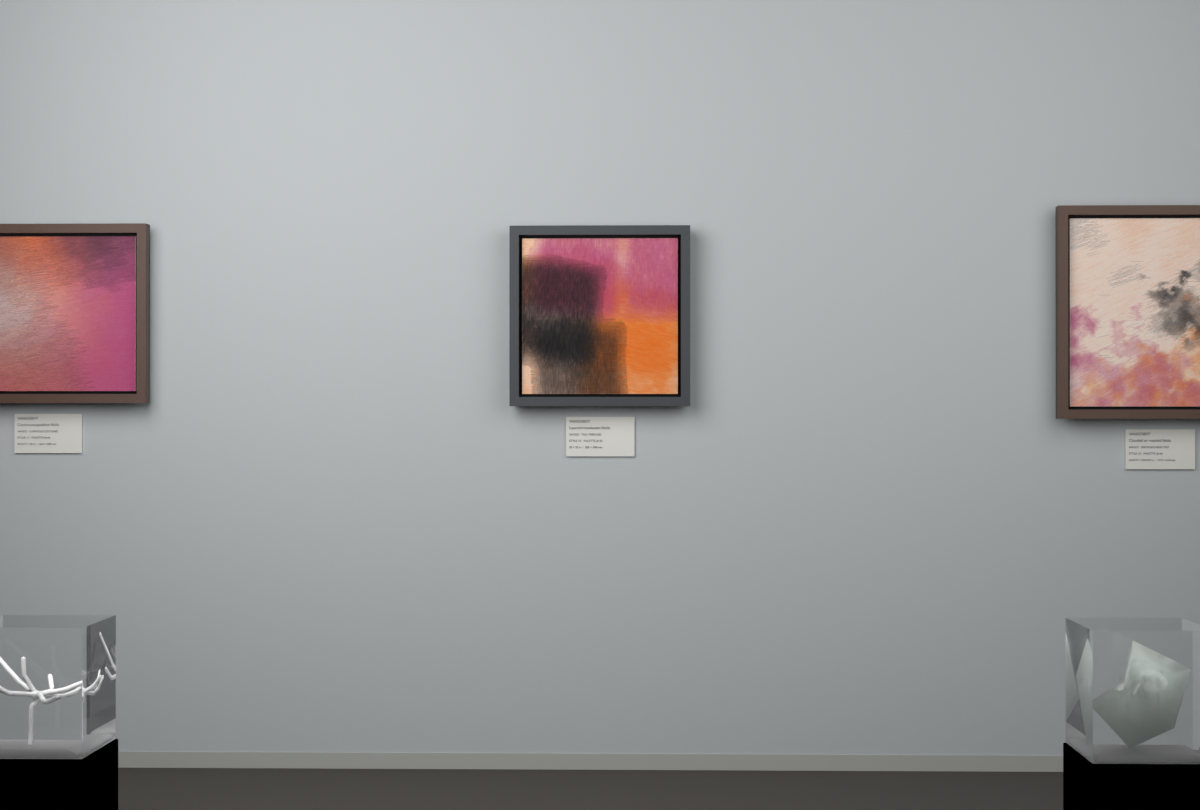 Tall Passages · gallery context room view