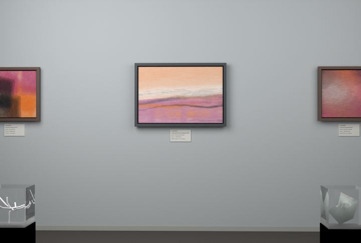 Broken Distant Bank — Landscape-derived atmospheric fields, palette 144