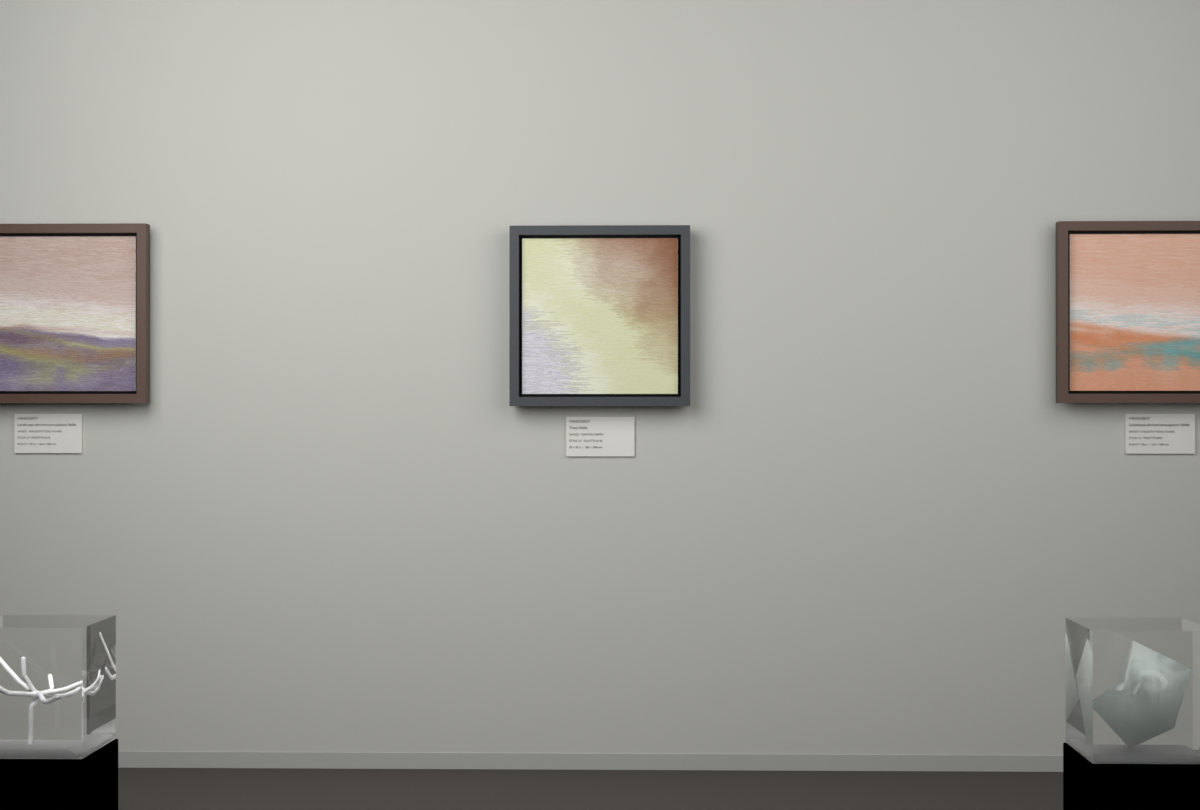 Central Depth · gallery context room view