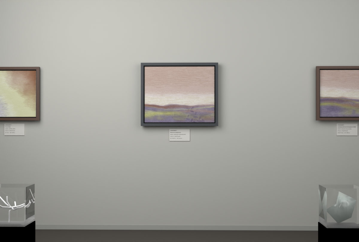 High Haze · Kelp Shallows · gallery context room view