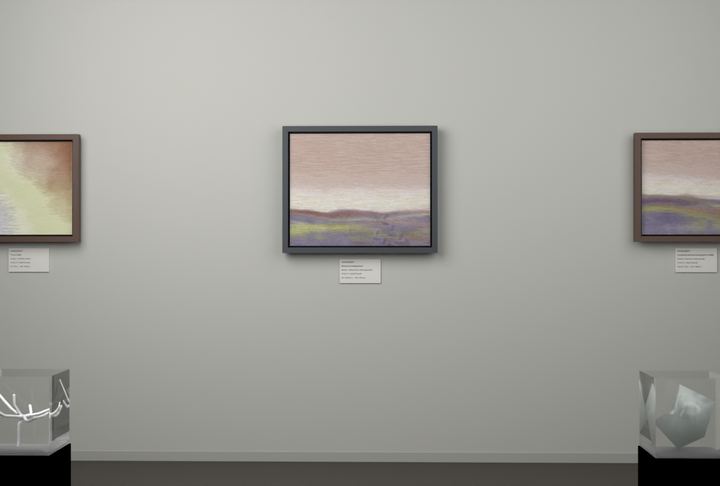 High Haze · Kelp Shallows — Botanical composition, palette 145