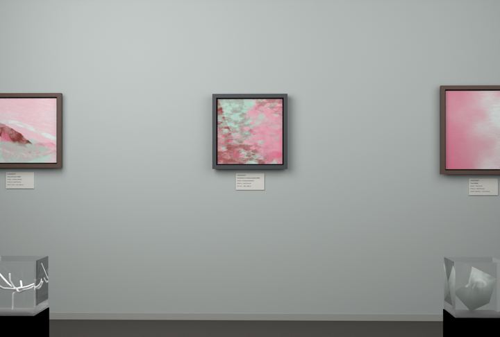 Layered Abrasions — Scumbled or broken-surface fields, palette 147
