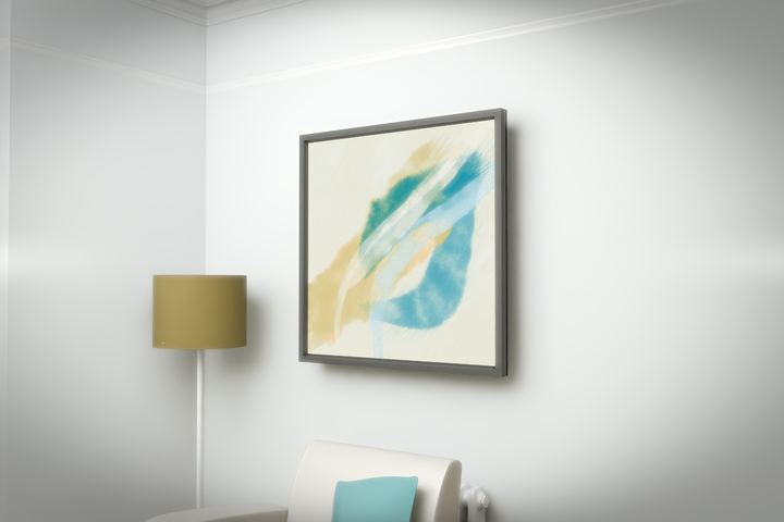 Rising Arc — Gestural color fields, palette 148
