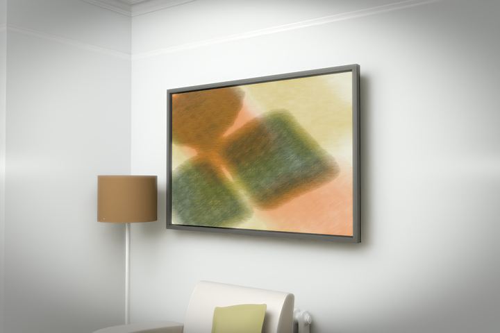 Diagonal Drift — Layered translucent fields, palette 149