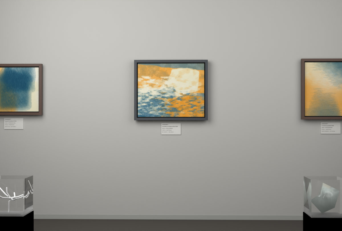 Lateral Erosion · gallery context room view