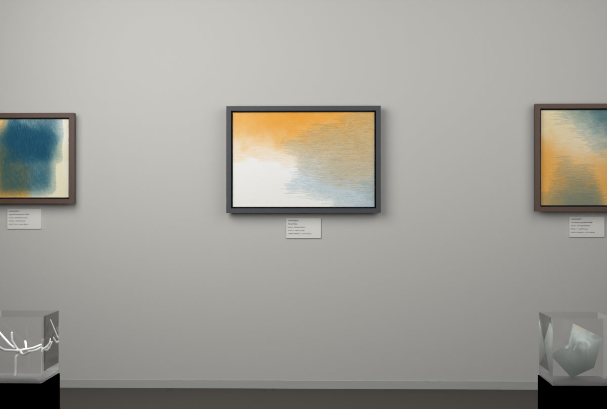 Central Depth · gallery context room view