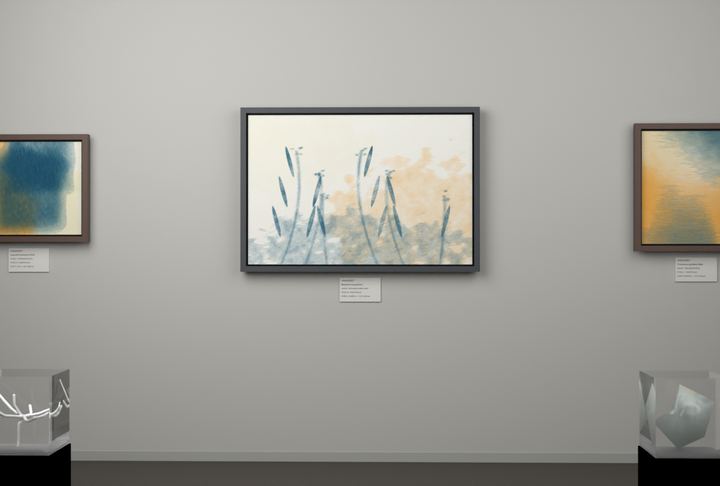 Botanical Reed Light — Botanical composition, palette 151