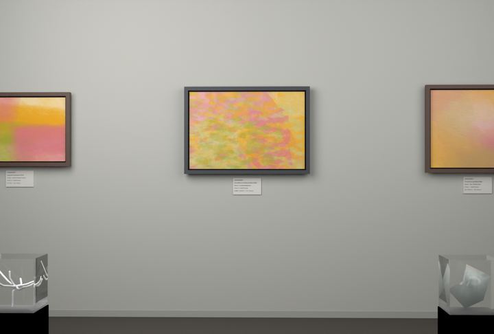 Layered Abrasions — Scumbled or broken-surface fields, palette 153