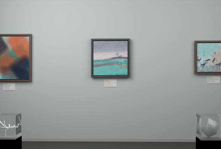 Broken Distant Bank · Distant Seed Bank — Botanical composition, palette 155