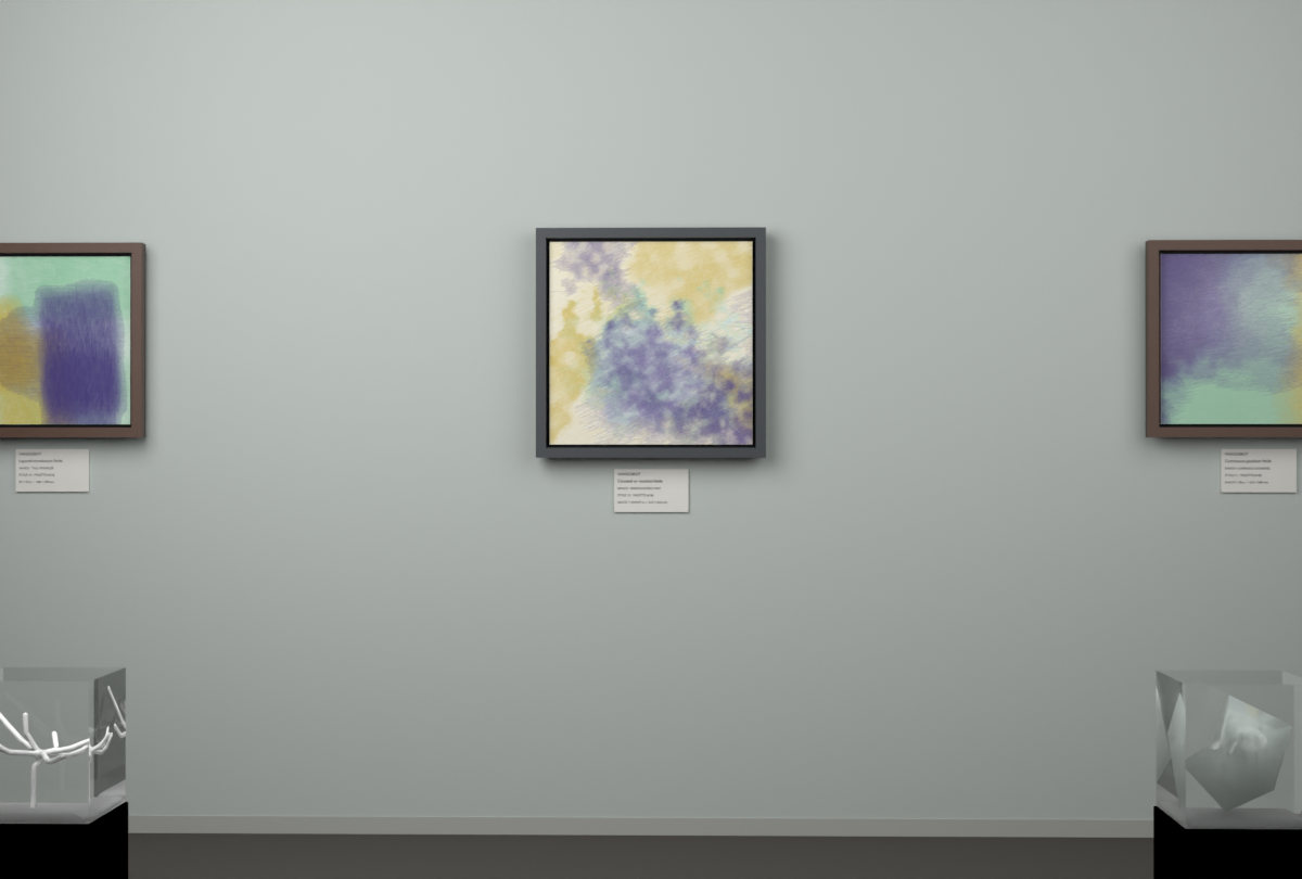 Encroaching Mist · gallery context room view