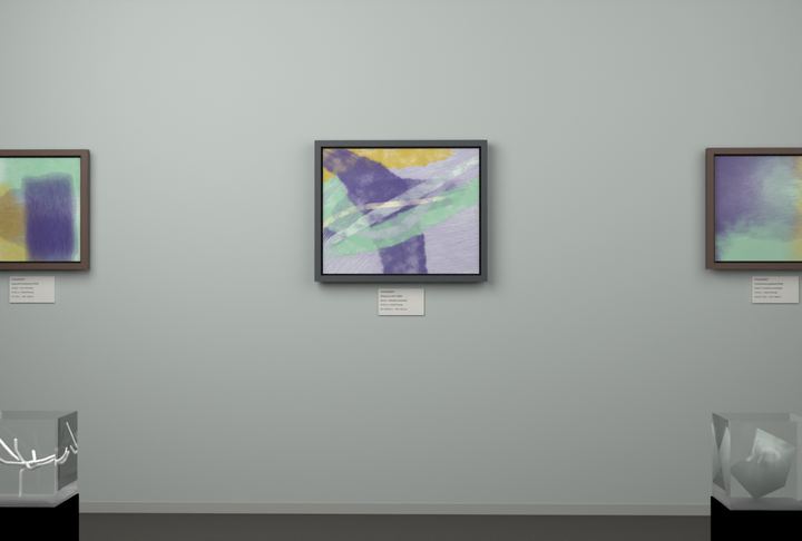 Crossing Gestures — Gestural color fields, palette 156