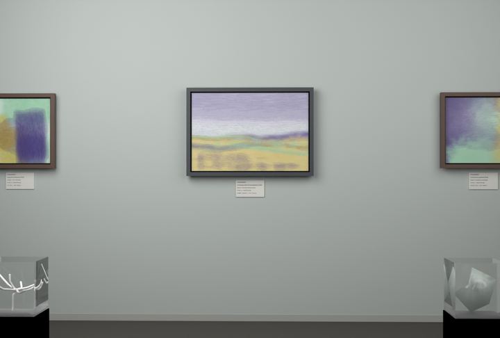 Broken Distant Bank — Landscape-derived atmospheric fields, palette 156