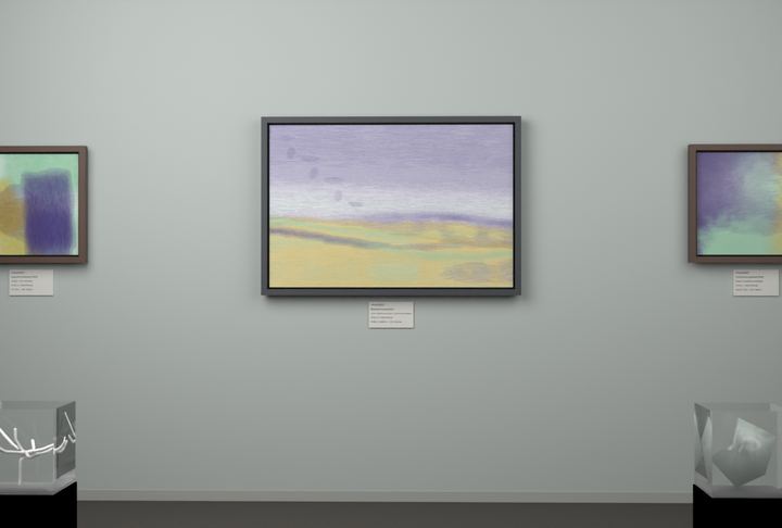 Broken Distant Bank · Canopy On The Horizon — Botanical composition, palette 156