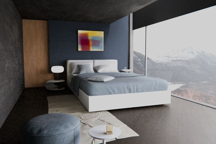 Interleaved Veils — Layered translucent fields, palette 157