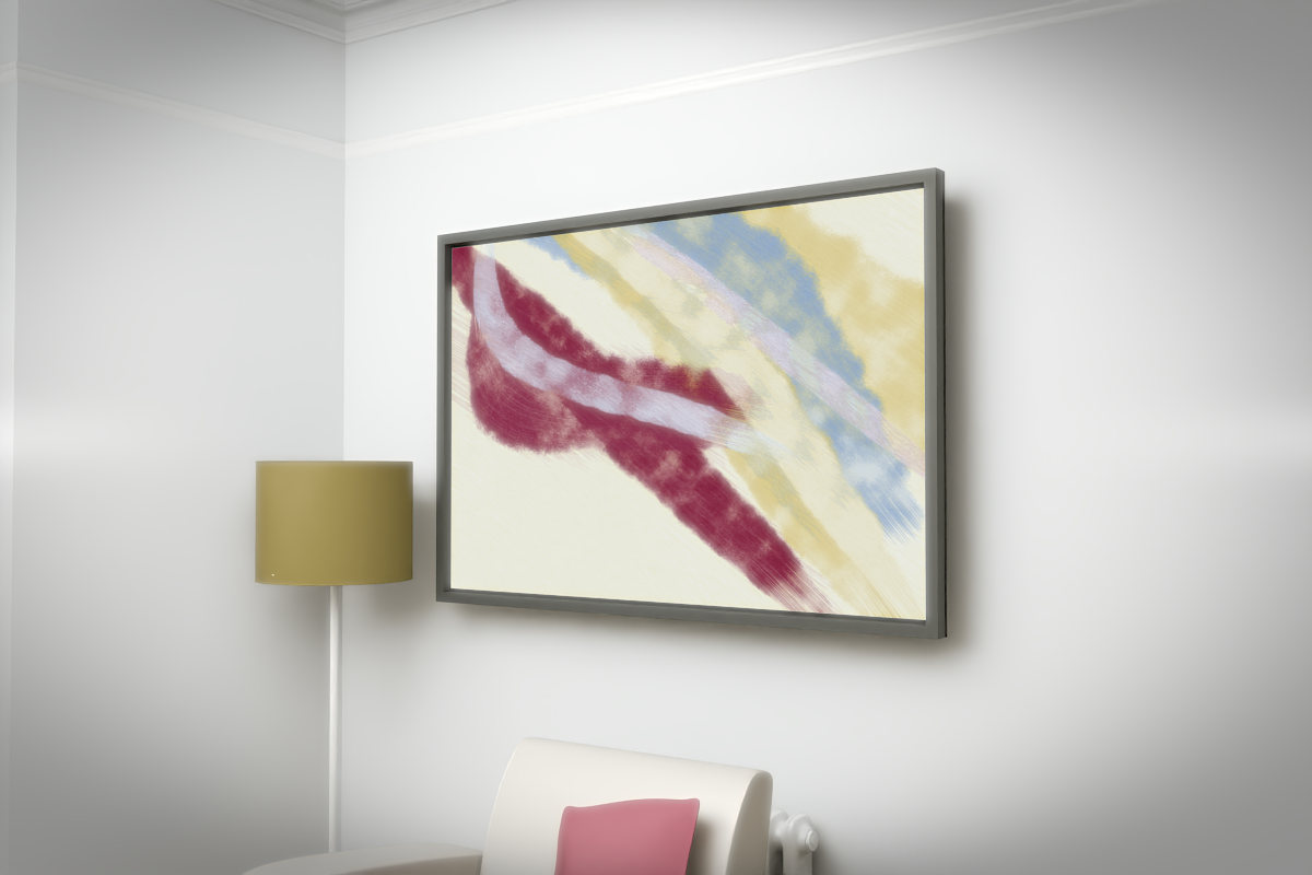 Descending Sweep · white right context room view