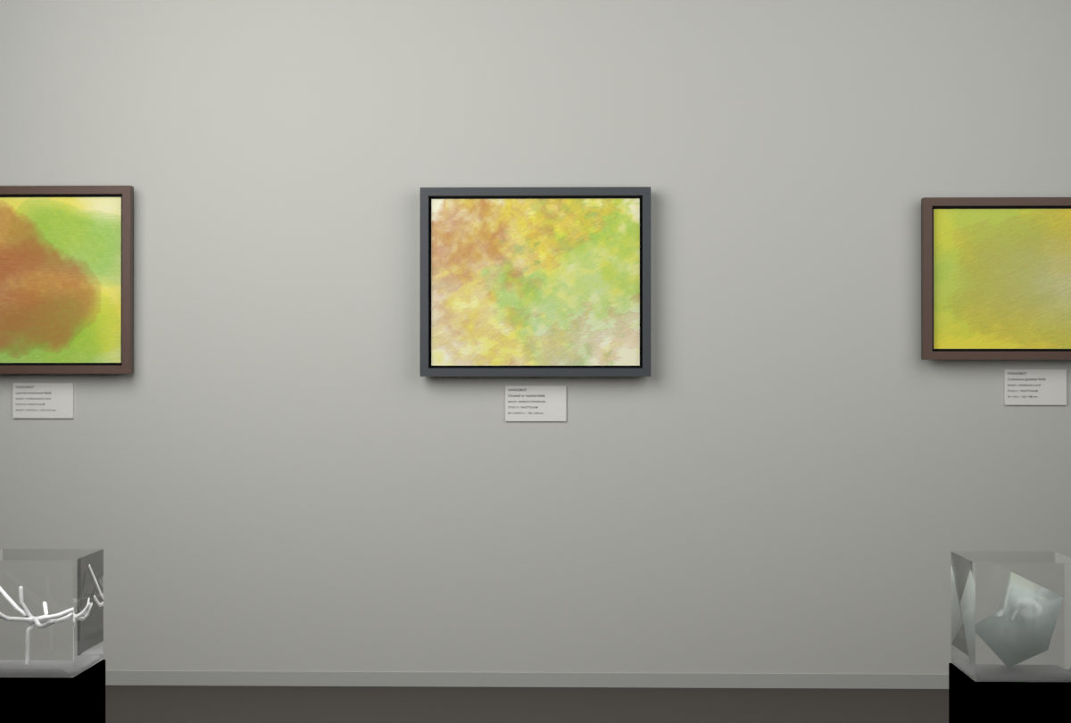 Banked Atmosphere · gallery context room view
