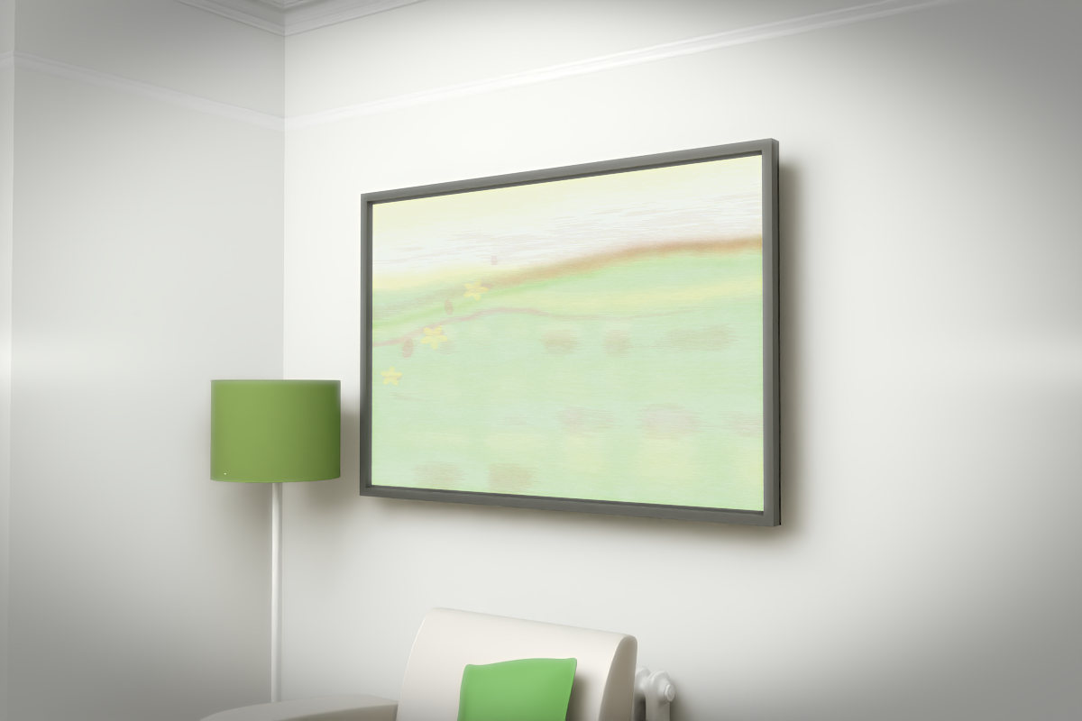 Open Water · Blossom Reflection · white right context room view