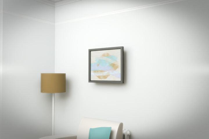 Lateral Release — Gestural color fields, palette 159