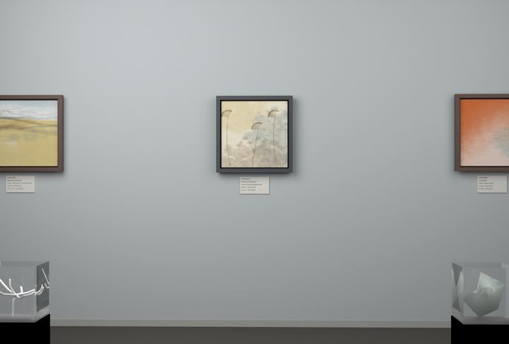 Botanical Umbel In Mist — Botanical composition, palette 160