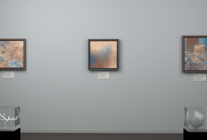 Oblique Transition — Continuous-gradient fields, palette 161