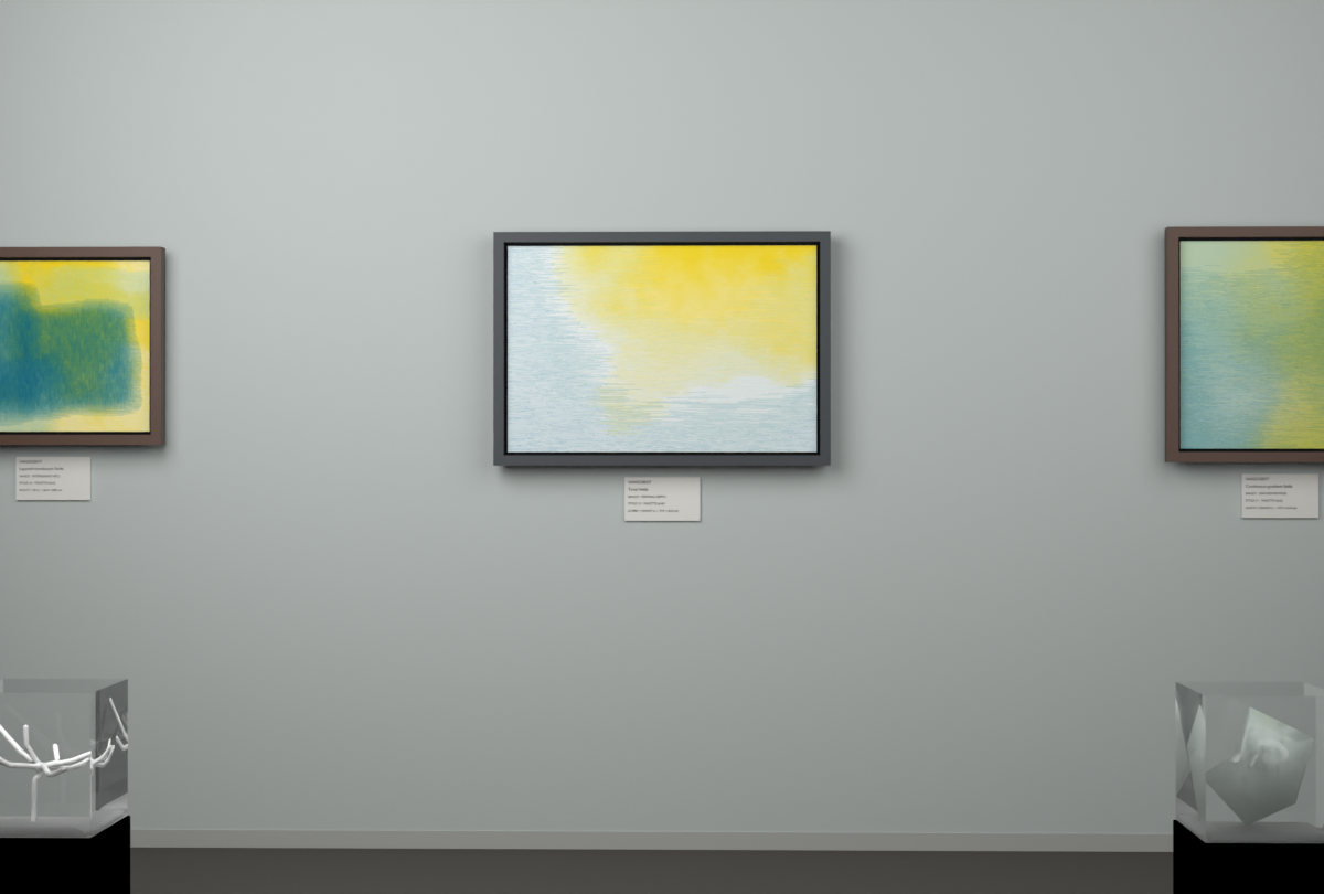 Central Depth · gallery context room view