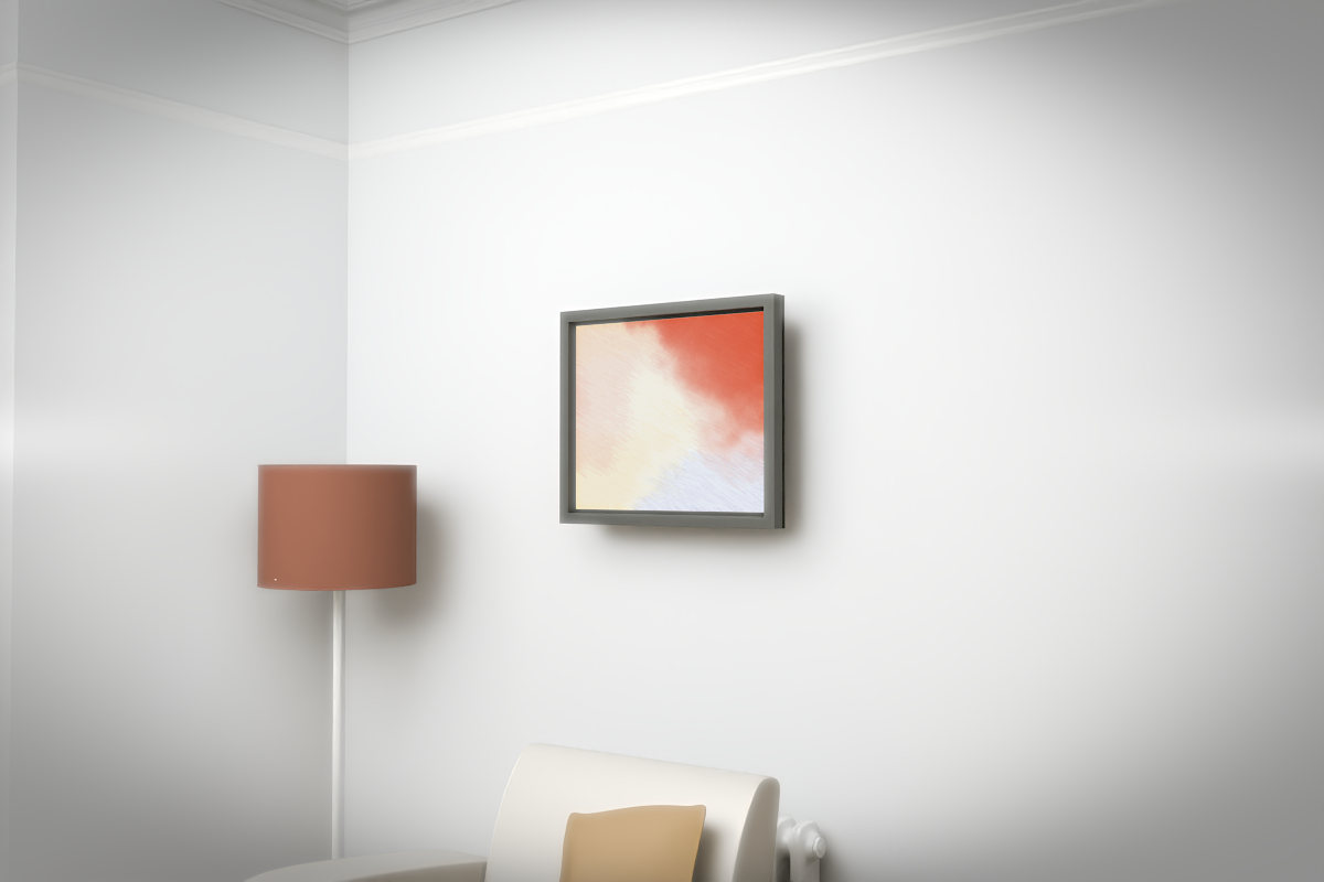 Diagonal Breath · white right context room view