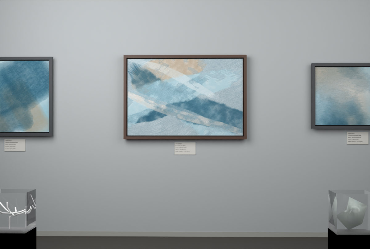 Opposed Sweeps · gallery context room view