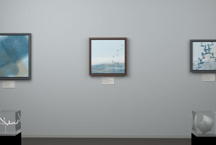 High Haze · Ginkgo Far Bank — Botanical composition, palette 167