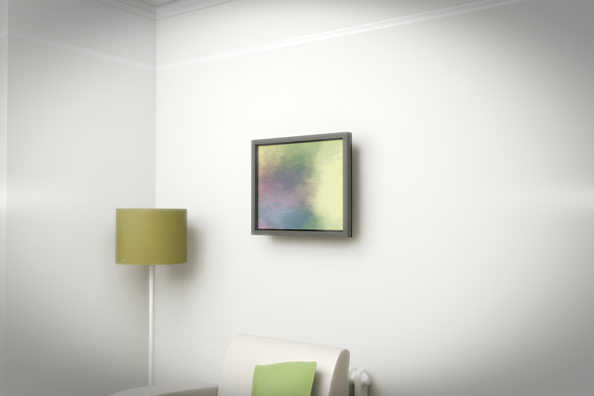 Luminous Crossing · white right context room view
