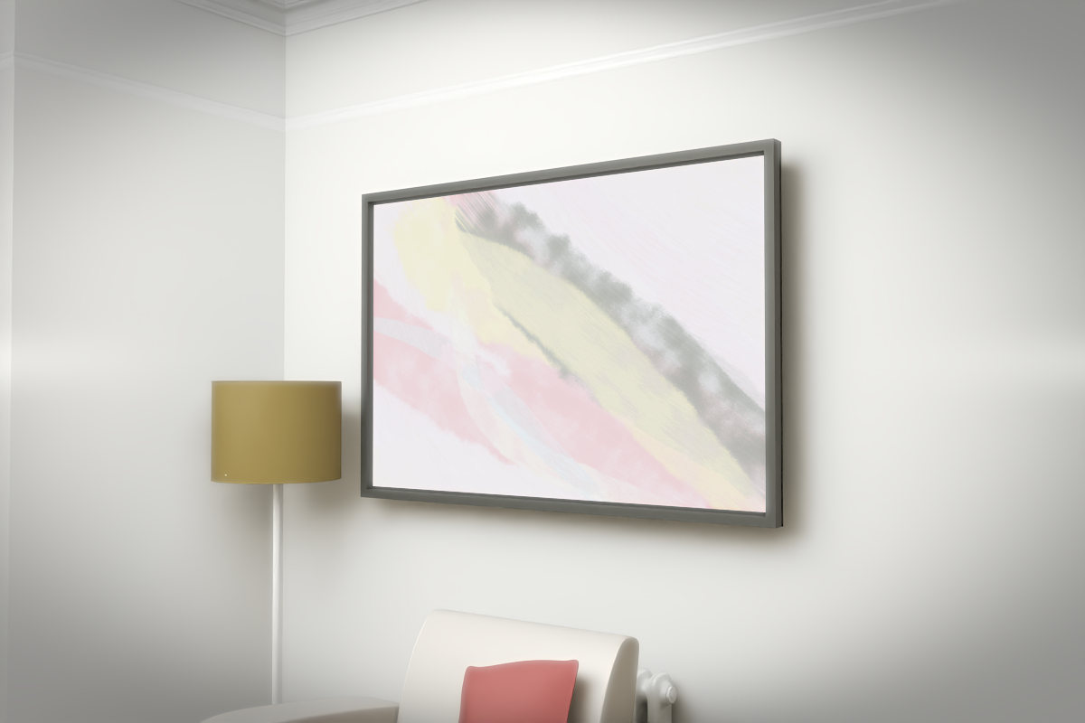 Descending Sweep · white right context room view