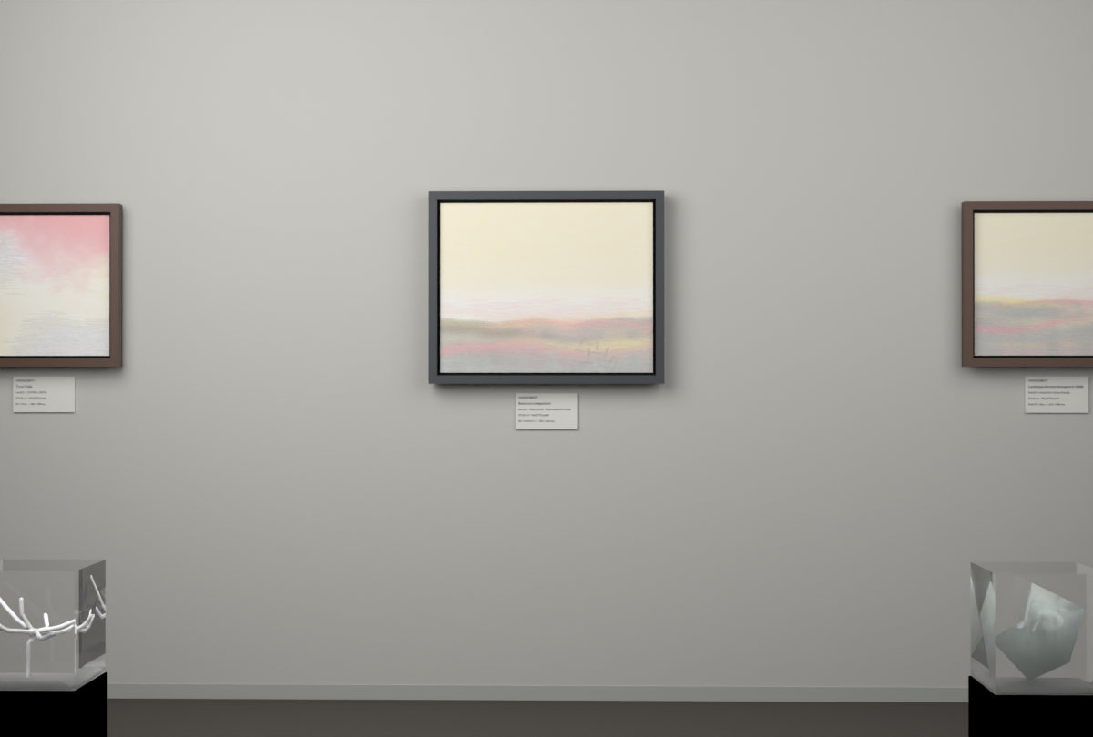 High Haze · Fern Against Haze · gallery context room view