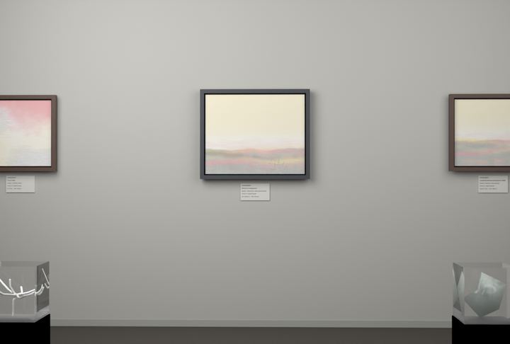 High Haze · Fern Against Haze — Botanical composition, palette 169