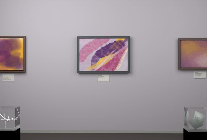 Broad Turn — Gestural color fields, palette 170