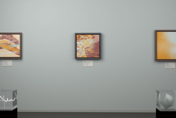 Layered Abrasions — Scumbled or broken-surface fields, palette 171