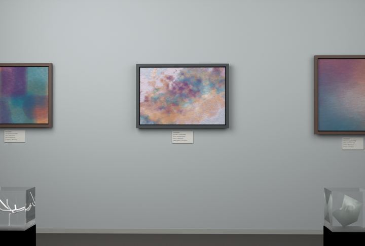 Diagonal Vapour — Clouded or mottled fields, palette 172