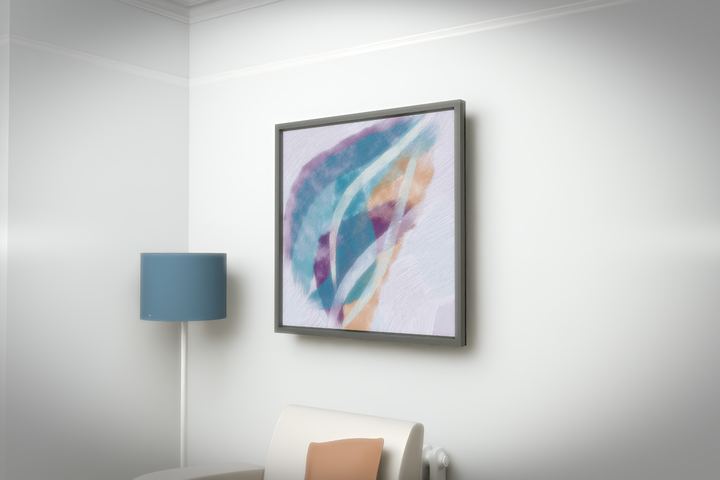 Rising Arc — Gestural color fields, palette 172