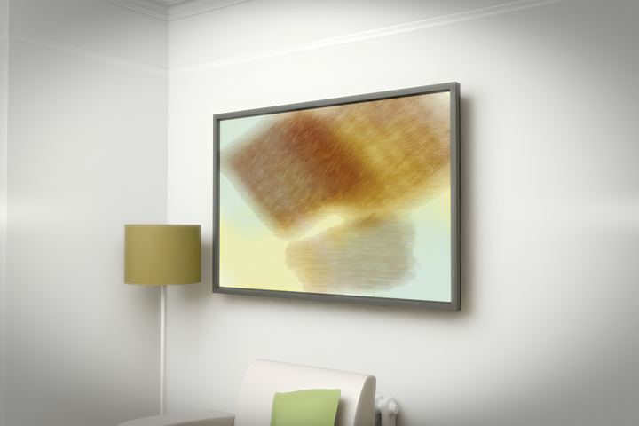Diagonal Drift — Layered translucent fields, palette 173