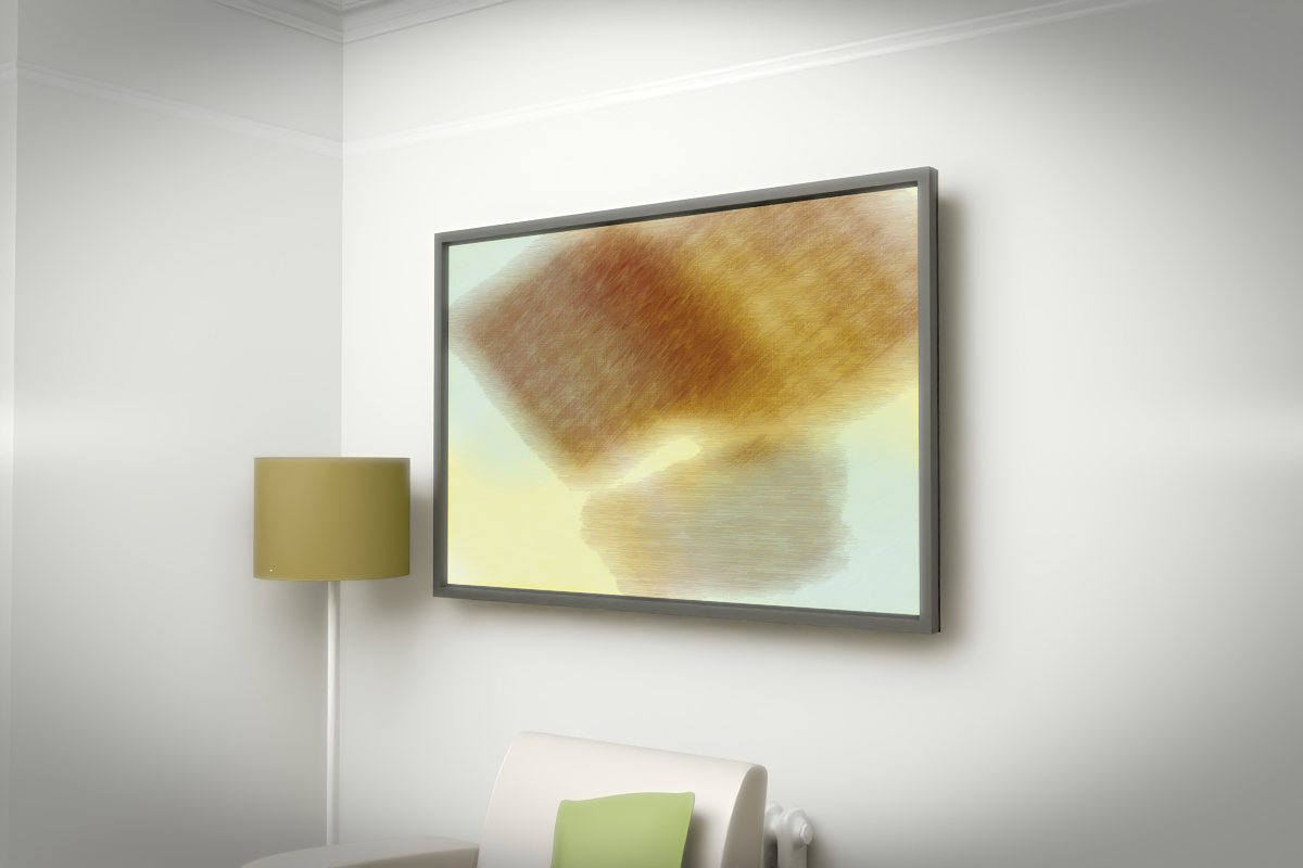 Diagonal Drift · white right context room view