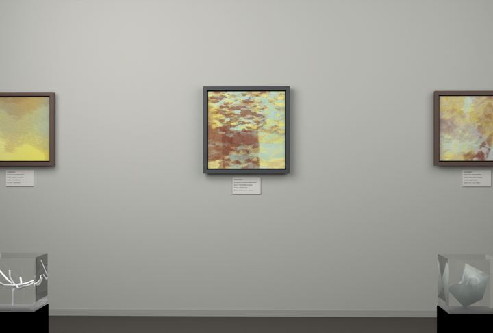 Cross-Rubbed Surface — Scumbled or broken-surface fields, palette 173