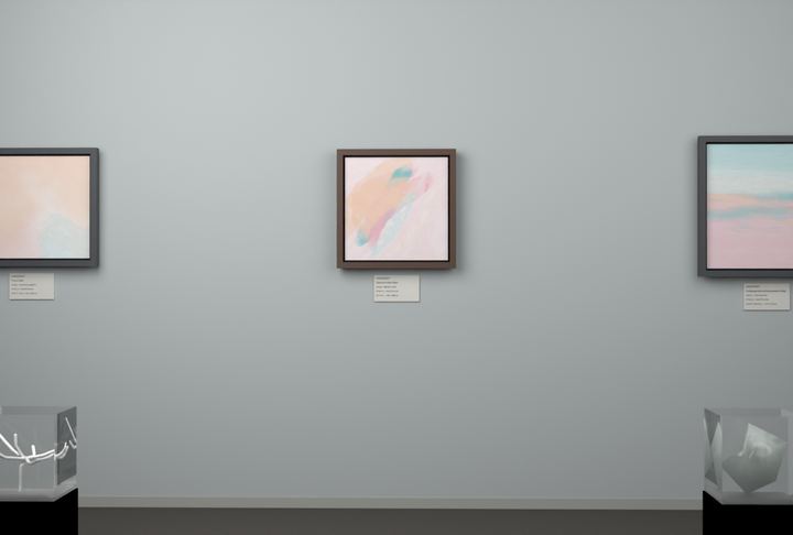 Broad Turn — Gestural color fields, palette 176