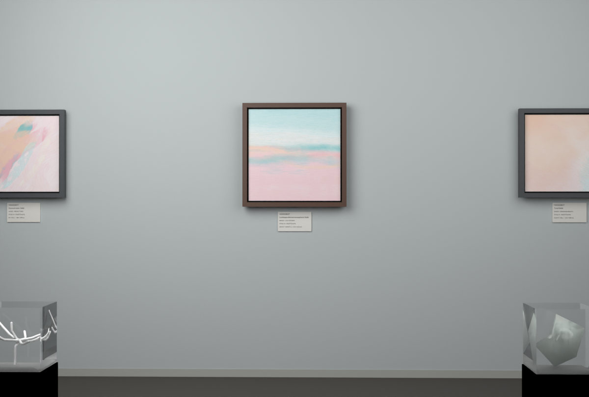 Low Estuary · gallery context room view