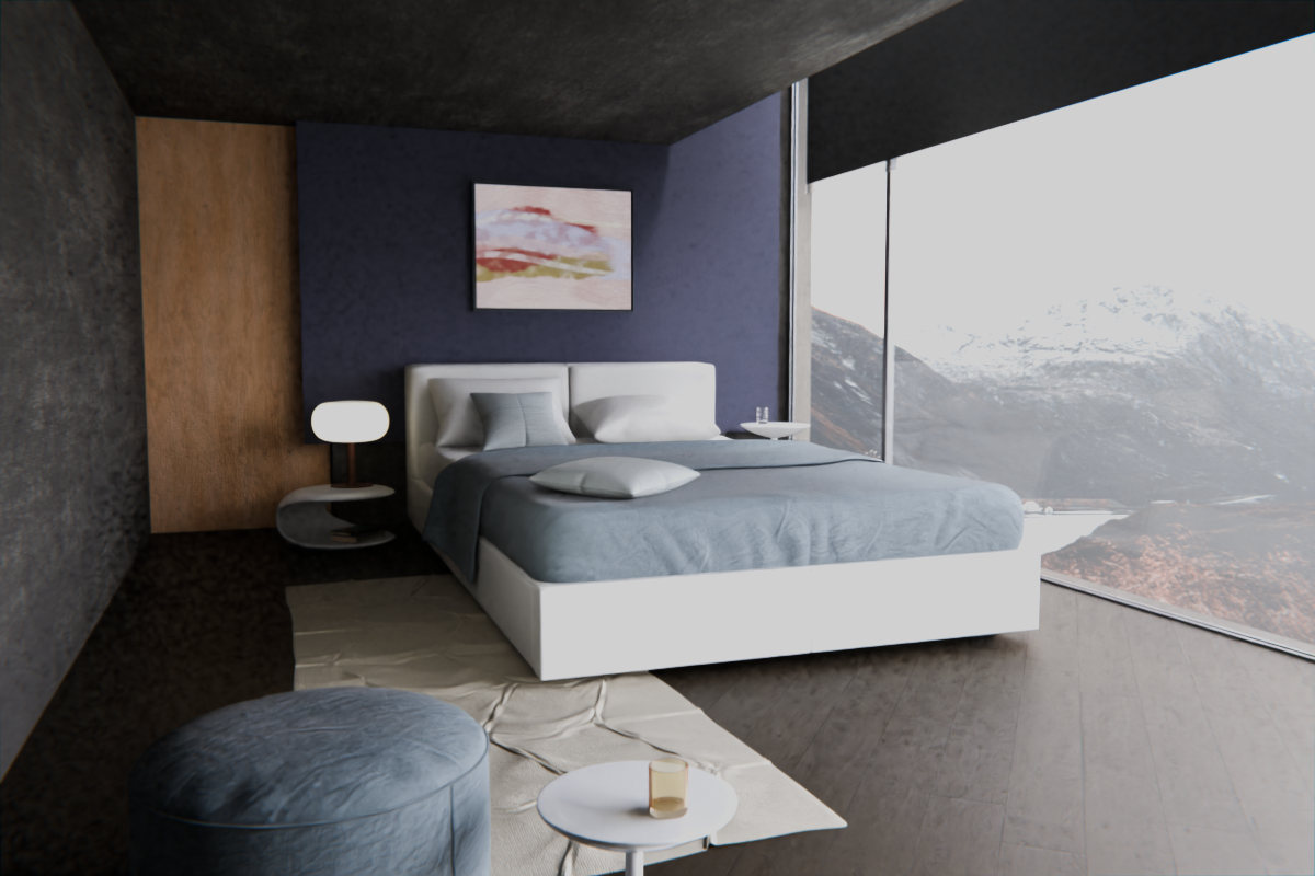 Lateral Release · over bed room view