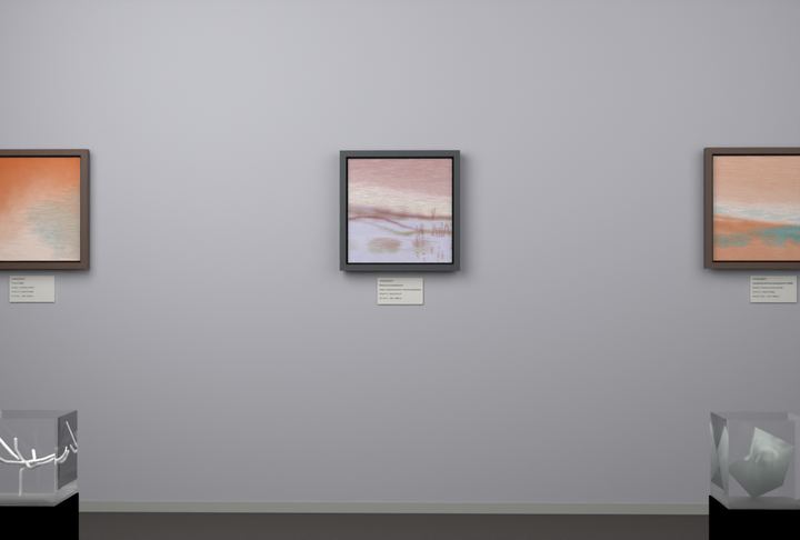 Receding Shore · Morning Reed Bank — Botanical composition, palette 177