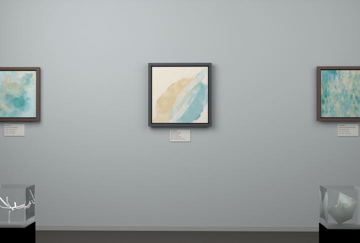 Rising Arc — Gestural color fields, palette 178