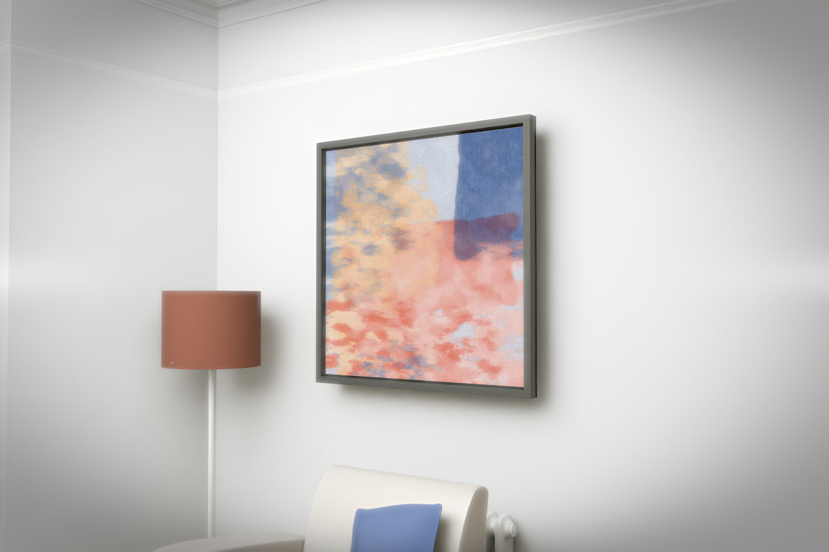 Cross-Rubbed Surface · white right context room view