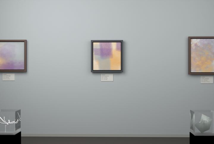 Tall Passages — Layered translucent fields, palette 180