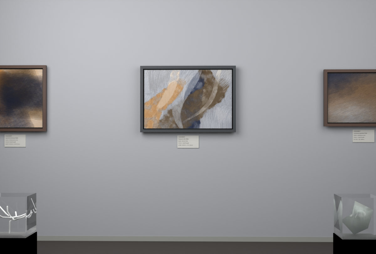 Broad Turn · gallery context room view